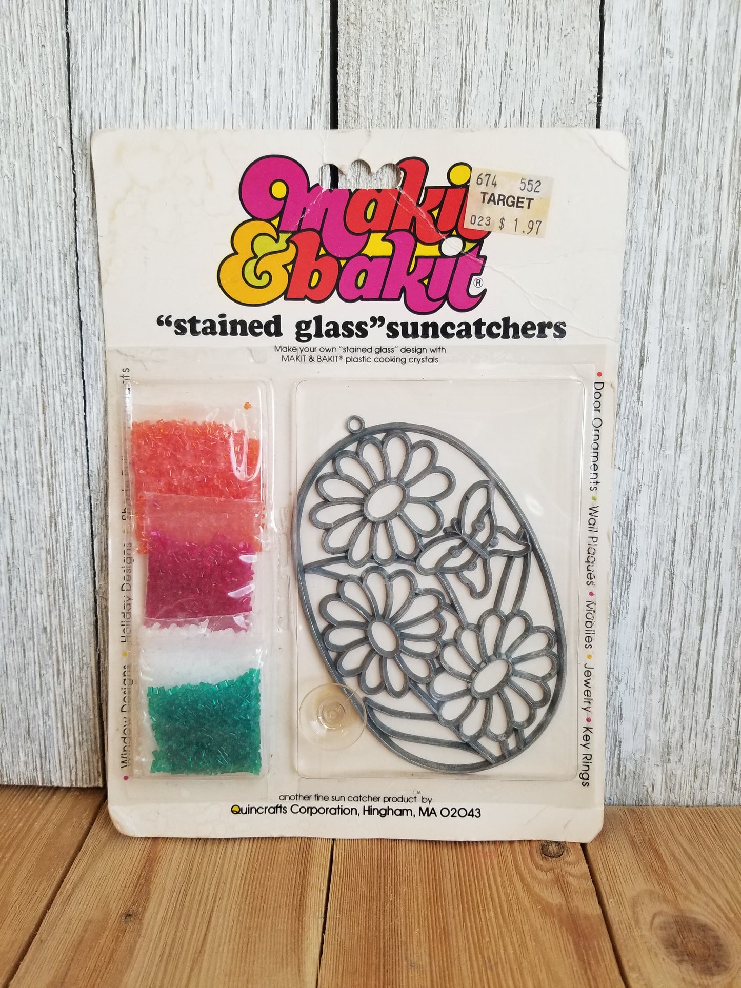 Vintage Makit and Bakit Kits Suncatchers Choose Your Design