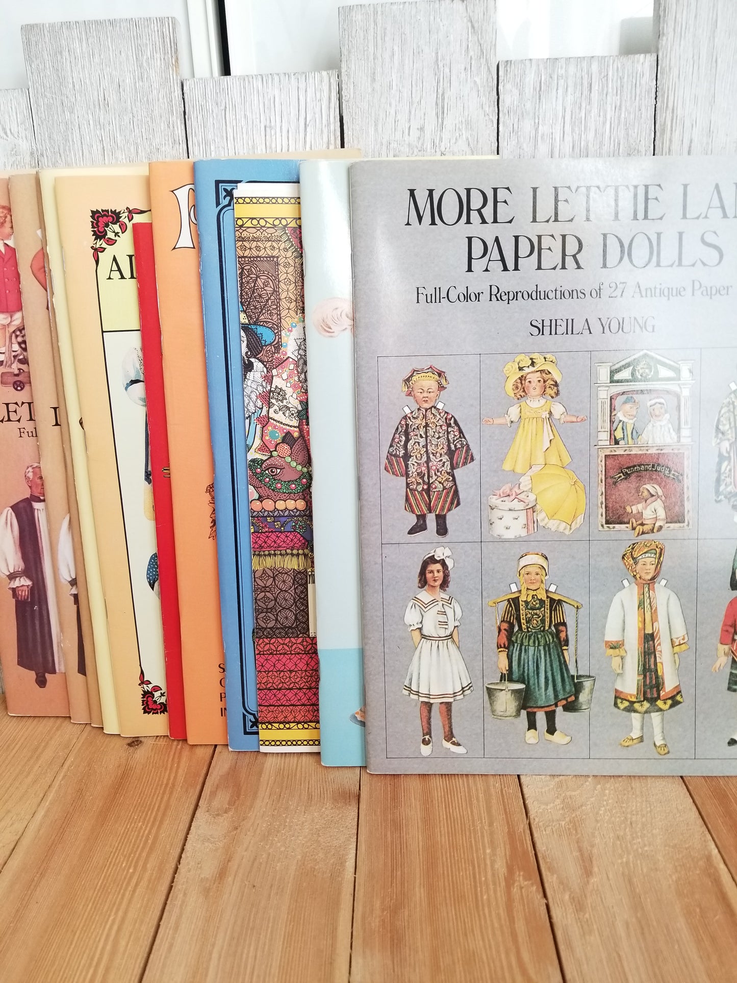 Uncut Paper Dolls in Full Color by Theodore Menten, Peggy Rosamond, Shelia Young, Kathy Allert, And the Wenham Museum Book New