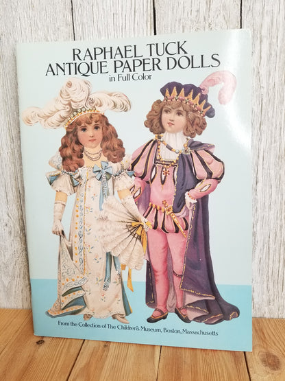 Uncut Paper Dolls in Full Color by Theodore Menten, Peggy Rosamond, Shelia Young, Kathy Allert, And the Wenham Museum Book New