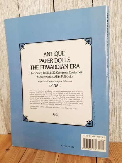 Uncut Paper Dolls in Full Color by Theodore Menten, Peggy Rosamond, Shelia Young, Kathy Allert, And the Wenham Museum Book New