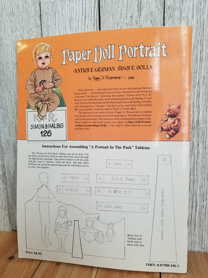 Uncut Paper Dolls in Full Color by Theodore Menten, Peggy Rosamond, Shelia Young, Kathy Allert, And the Wenham Museum Book New