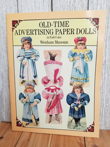 Uncut Paper Dolls in Full Color by Theodore Menten, Peggy Rosamond, Shelia Young, Kathy Allert, And the Wenham Museum Book New