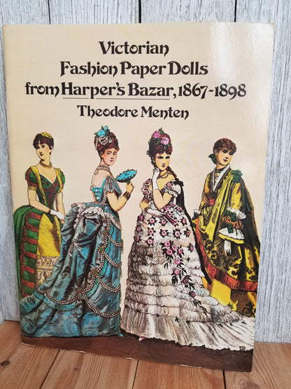 Uncut Paper Dolls in Full Color by Theodore Menten, Peggy Rosamond, Shelia Young, Kathy Allert, And the Wenham Museum Book New