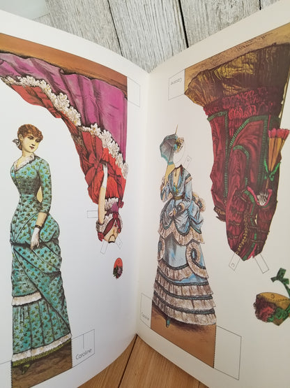 Uncut Paper Dolls in Full Color by Theodore Menten, Peggy Rosamond, Shelia Young, Kathy Allert, And the Wenham Museum Book New