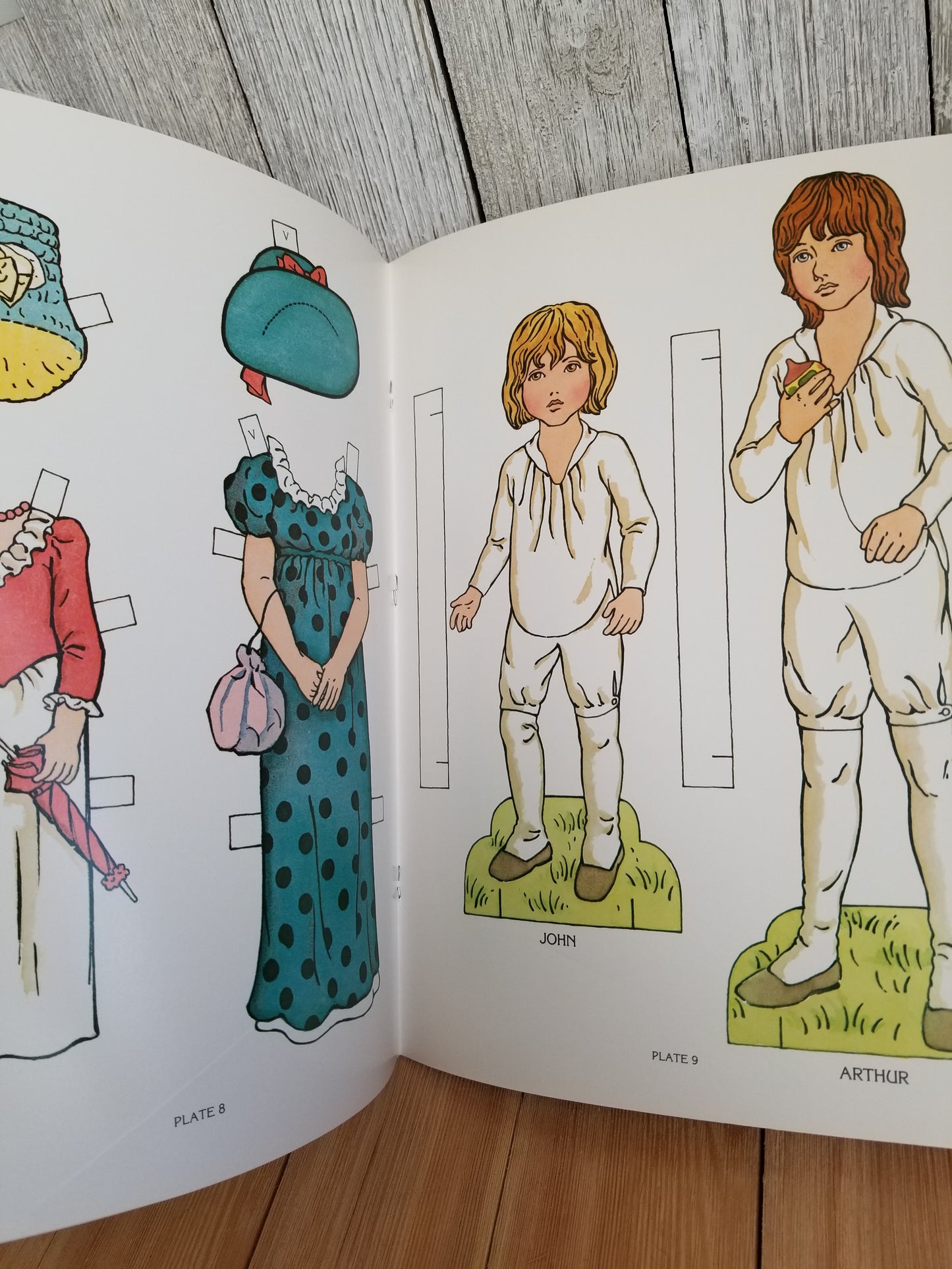 Uncut Paper Dolls in Full Color by Theodore Menten, Peggy Rosamond, Shelia Young, Kathy Allert, And the Wenham Museum Book New