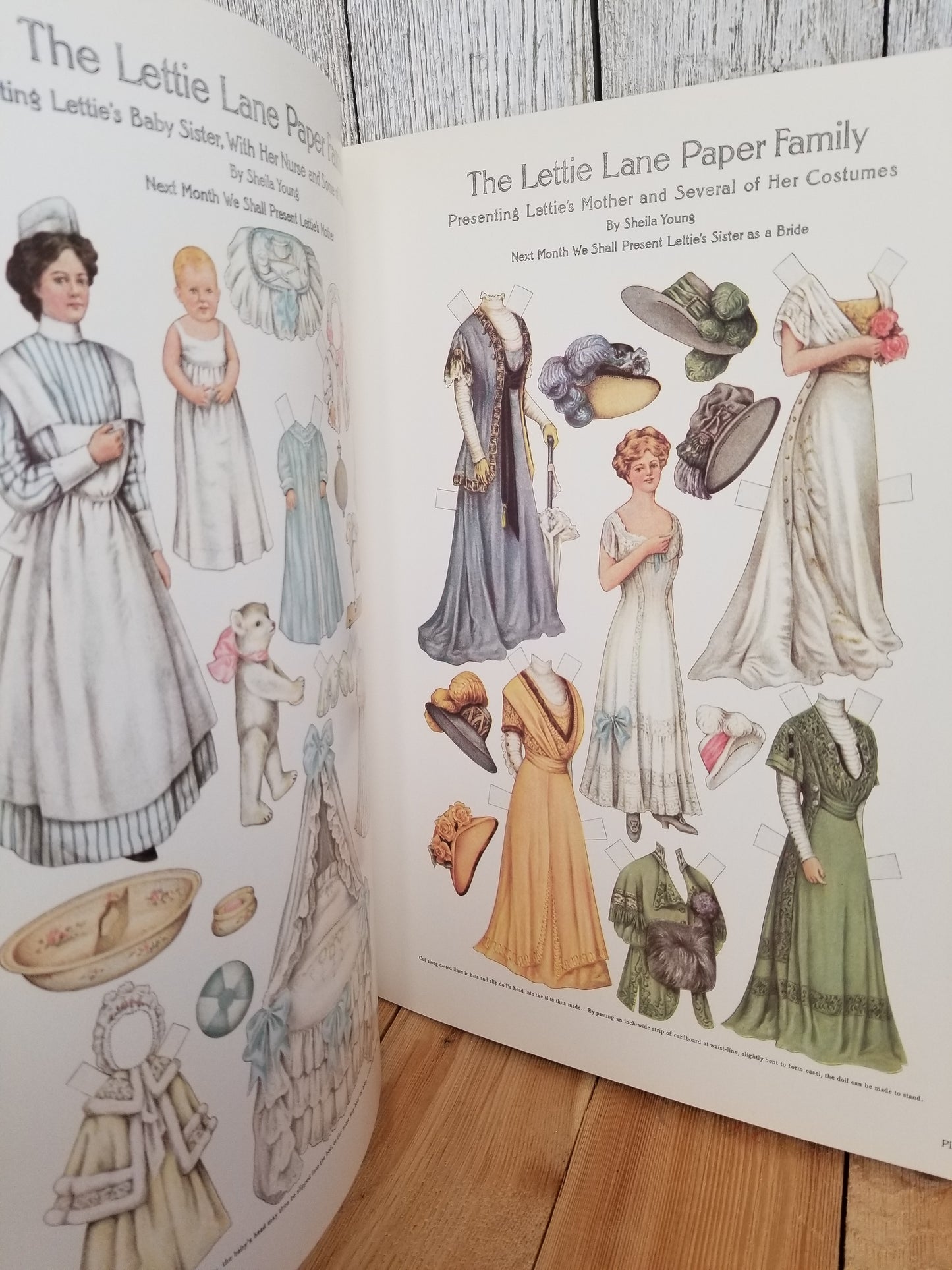 Uncut Paper Dolls in Full Color by Theodore Menten, Peggy Rosamond, Shelia Young, Kathy Allert, And the Wenham Museum Book New