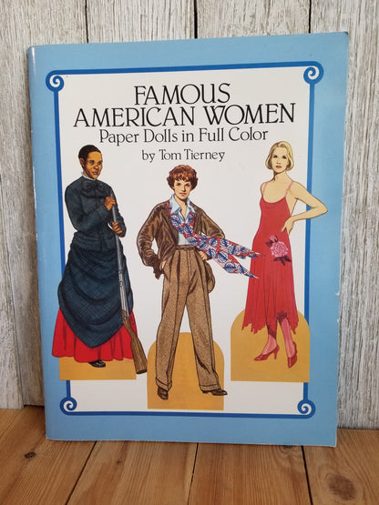 Uncut Paper Dolls in Full Color by Tom Tierney Book New