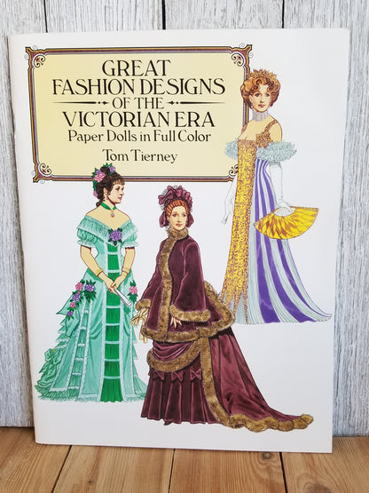 Uncut Paper Dolls in Full Color by Tom Tierney Book New