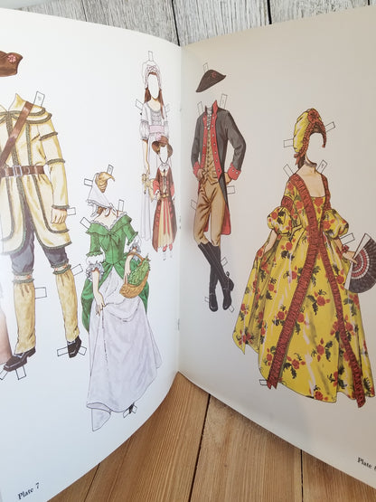 Uncut Paper Dolls in Full Color by Tom Tierney Book New