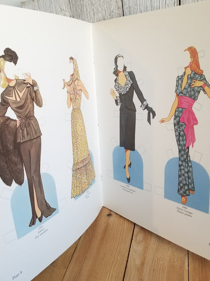 Uncut Paper Dolls in Full Color by Tom Tierney Book New