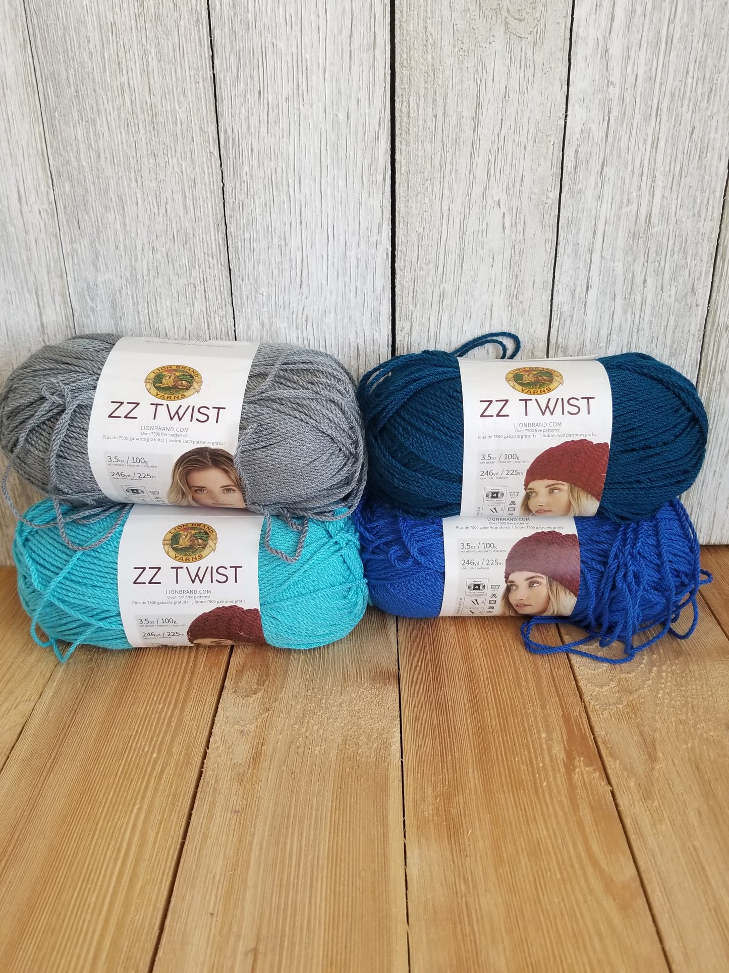 Lion Brand ZZ Twist Pick your Color Full Skein Yarn