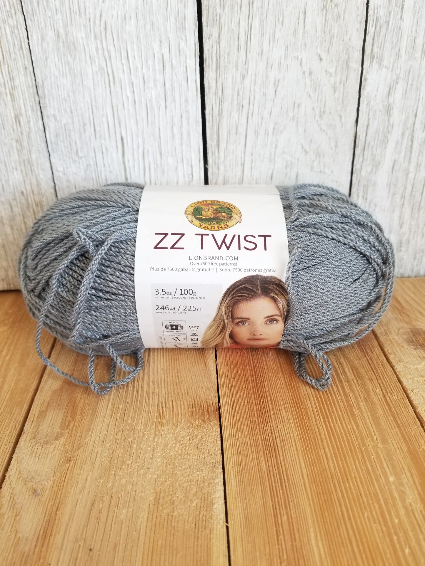 Lion Brand ZZ Twist Pick your Color Full Skein Yarn