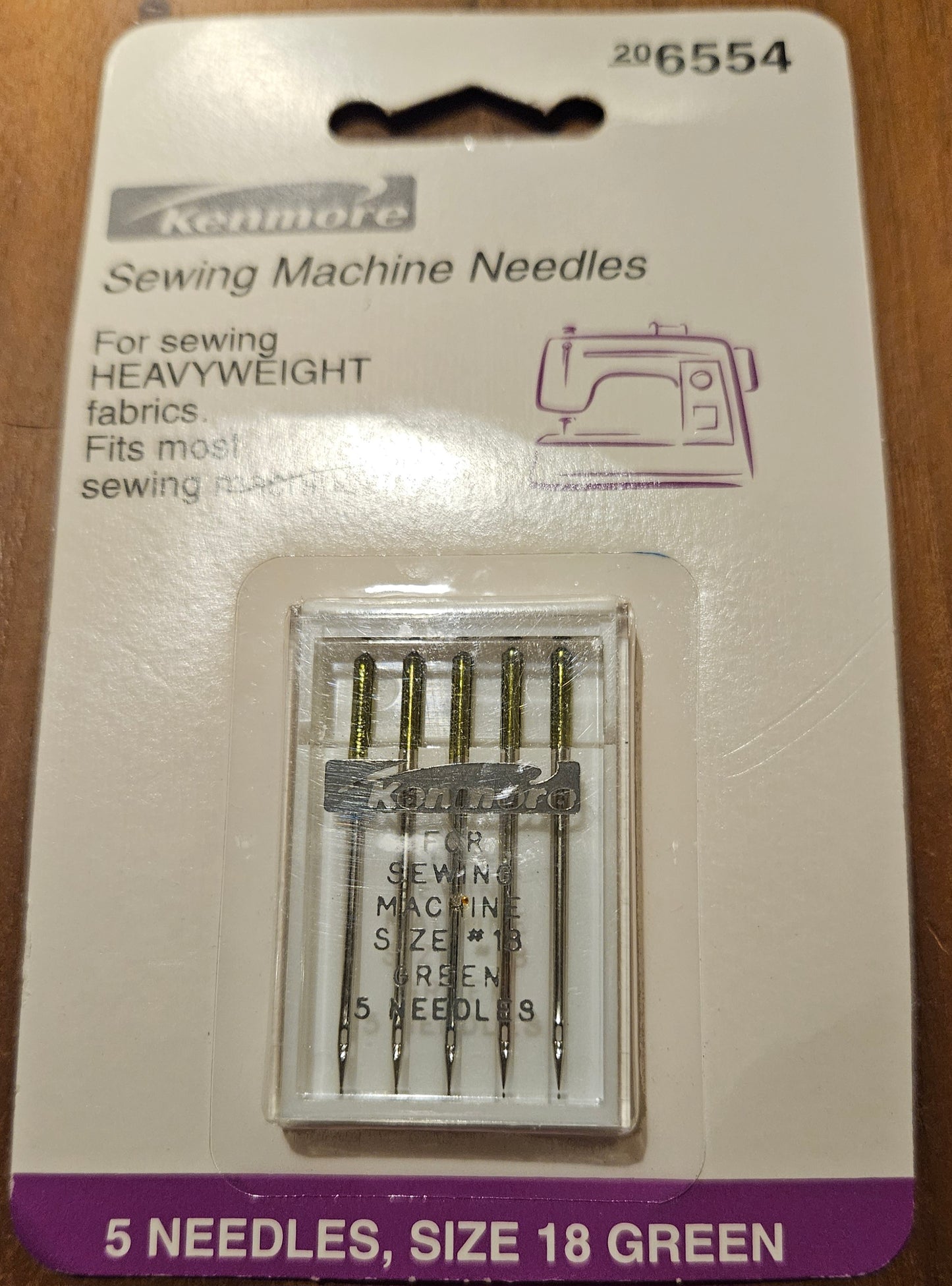 Kenmore Sewing Machine needles (U PICK brand size)