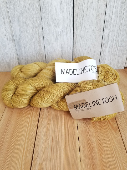 Madelinetosh Hand Dyed Wool Yarn Winter Wheat Lace and Sock Weight