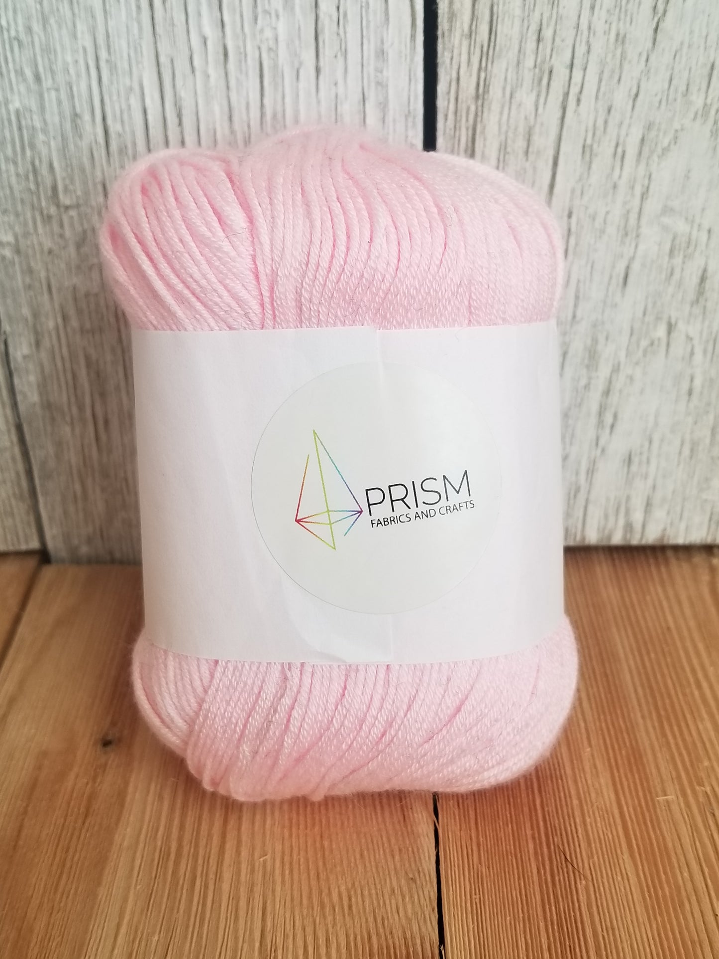 Prism Fabrics and Crafts Pink cotton/ silk/ cashmere Yarn 50g