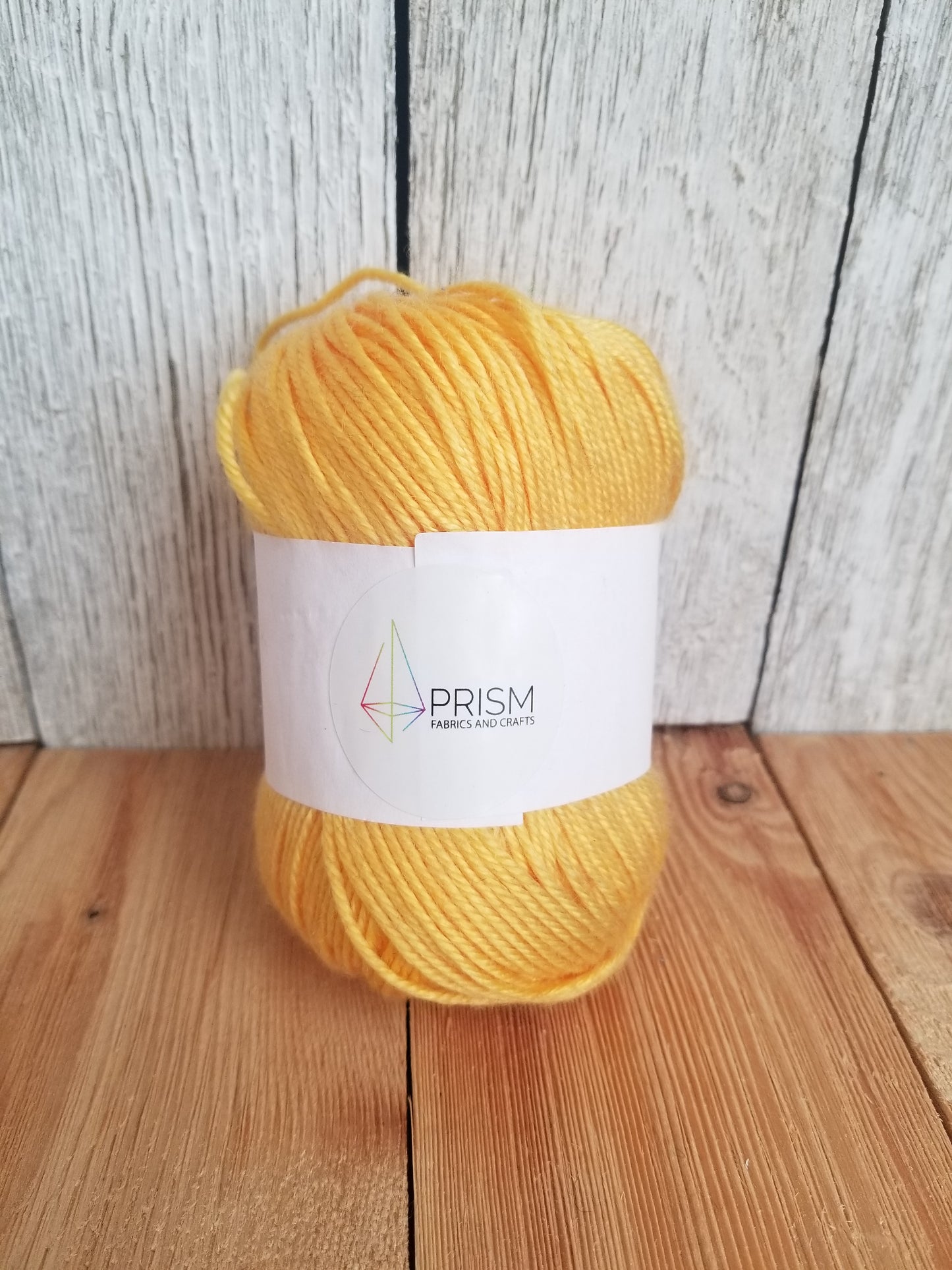 Prism Fabrics and Crafts Yellow Pink Cashmere Acrylic Yarn 50g