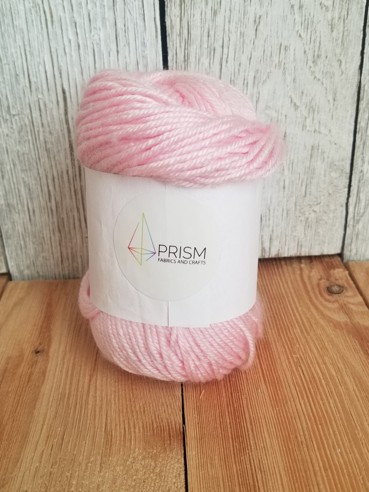 Prism Fabrics and Crafts Yellow Pink Cashmere Acrylic Yarn 50g