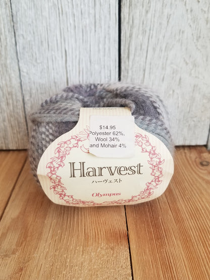 Olympus Harvest ハーヴェスト Polyester Wool Mohair Yarn 30g Pick Your Color