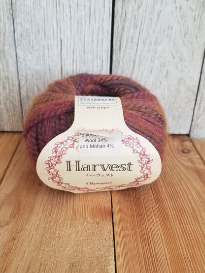 Olympus Harvest ハーヴェスト Polyester Wool Mohair Yarn 30g Pick Your Color