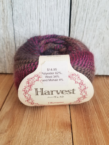 Olympus Harvest ハーヴェスト Polyester Wool Mohair Yarn 30g Pick Your Color