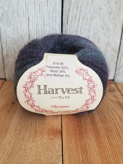 Olympus Harvest ハーヴェスト Polyester Wool Mohair Yarn 30g Pick Your Color