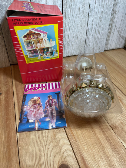 Chandelier for Petra House Plasty Lundby Figure Toy Accessory Doll House light 61548