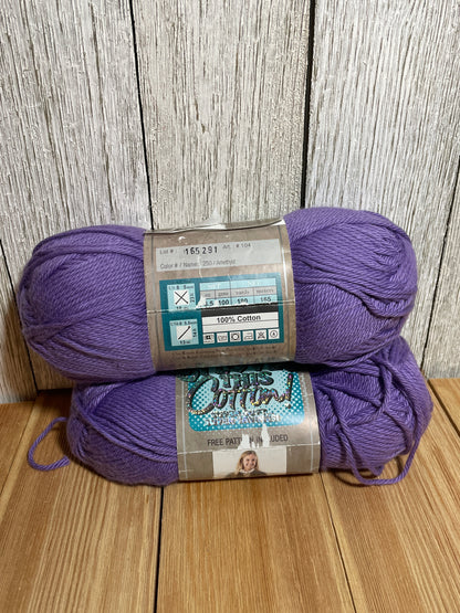 I Love This Cotton Worsted Cotton Yarn Solid and Print (U PIC Bundle)