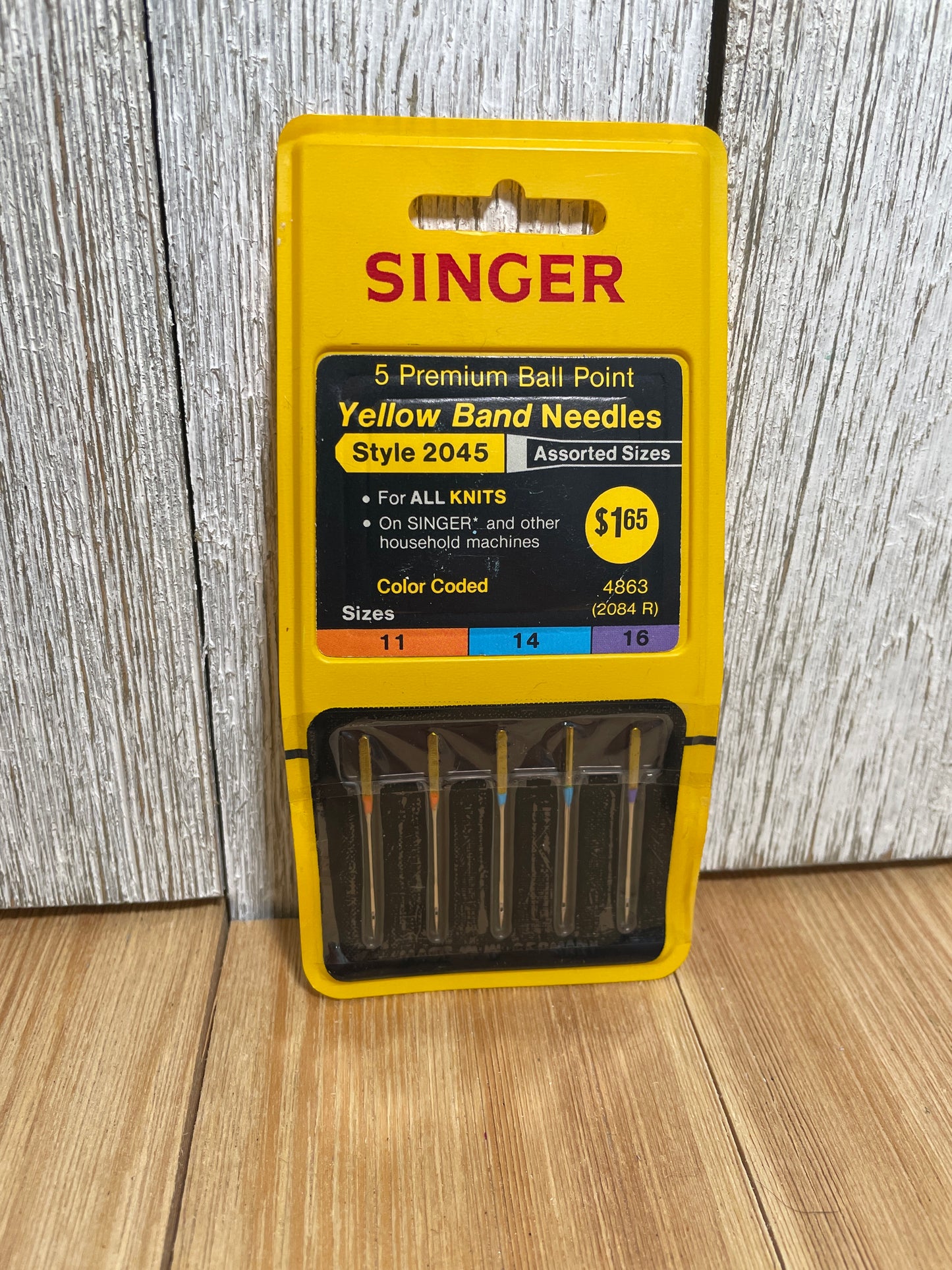 Singer Sealed Premium Sewing Machine Needles (U PICK SIZE)