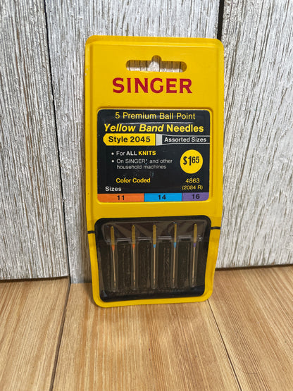 Singer Sealed Premium Sewing Machine Needles (U PICK SIZE)