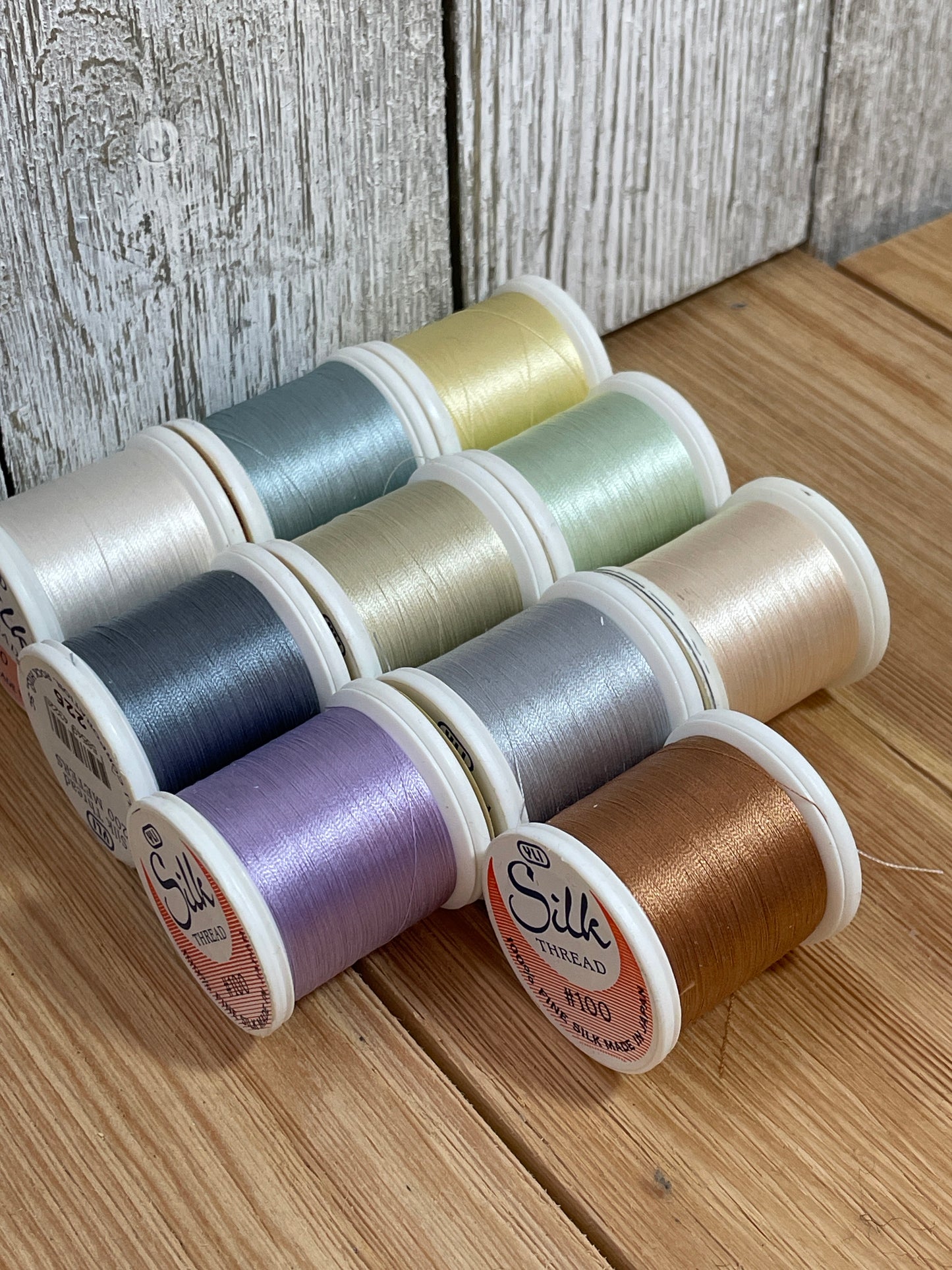 YLI Silk Thread #100 wt Thread Spools (U PIC COLOR)