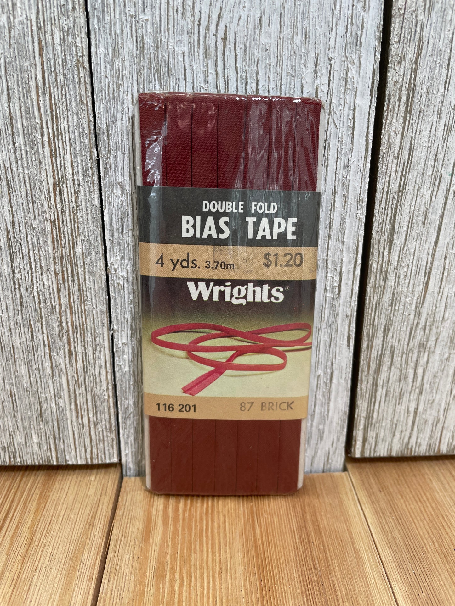 Double Fold Bias Tape Wright's Warren's J&P Coats (Pick Your Color)