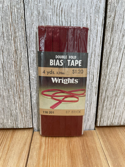 Double Fold Bias Tape Wright's Warren's J&P Coats (Pick Your Color)