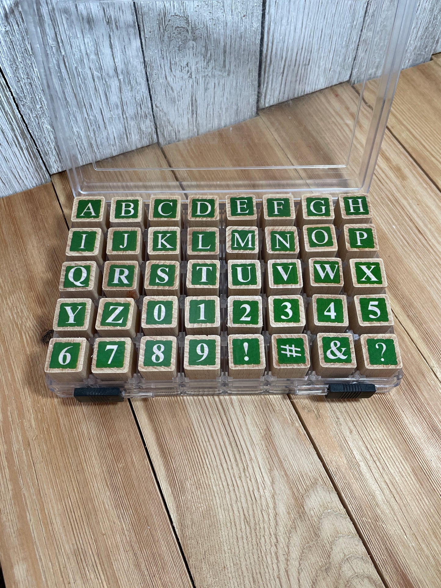 Stamp Lot Holiday Sayings and Alphabet Stamp Set A through Z 0 through 9 ! # & ? NEW