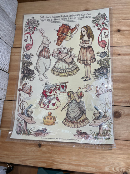 Uncut Paper Dolls in Full Color by Theodore Menten, Peggy Rosamond, Shelia Young, Kathy Allert, And the Wenham Museum Book New