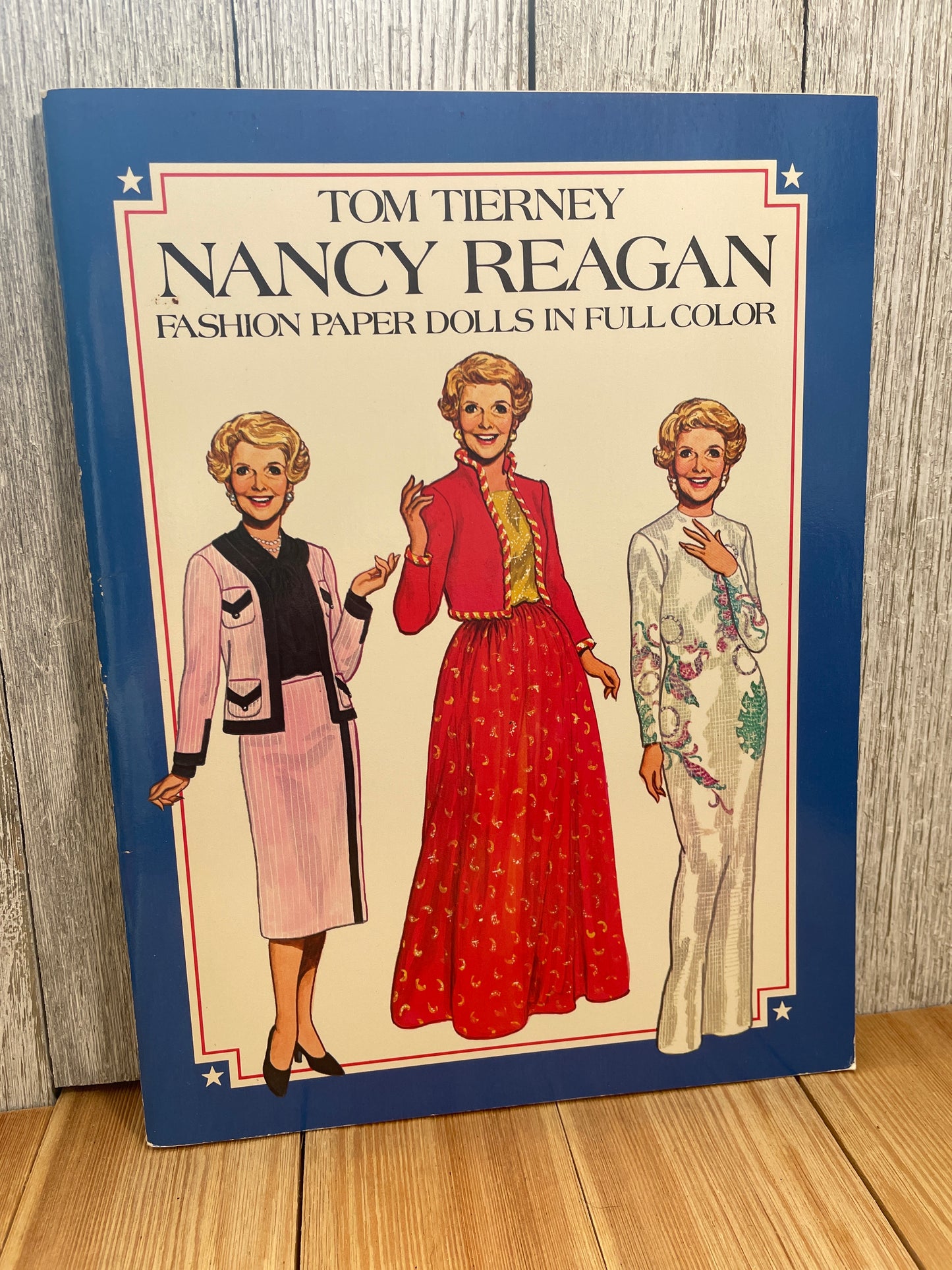 Uncut Paper Dolls in Full Color by Tom Tierney Book New