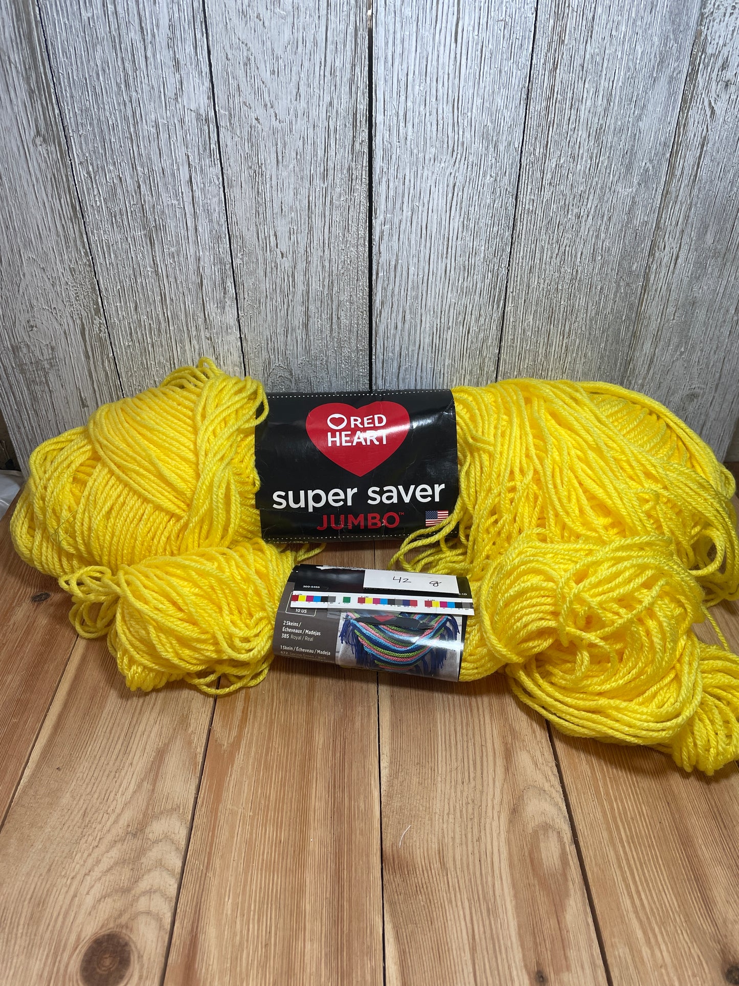 Vintage Red Heart Super Saver Yarn Solid/ Metallic/ Striped/ Ombre Full Skien or Partial Skein (U Pick Color)