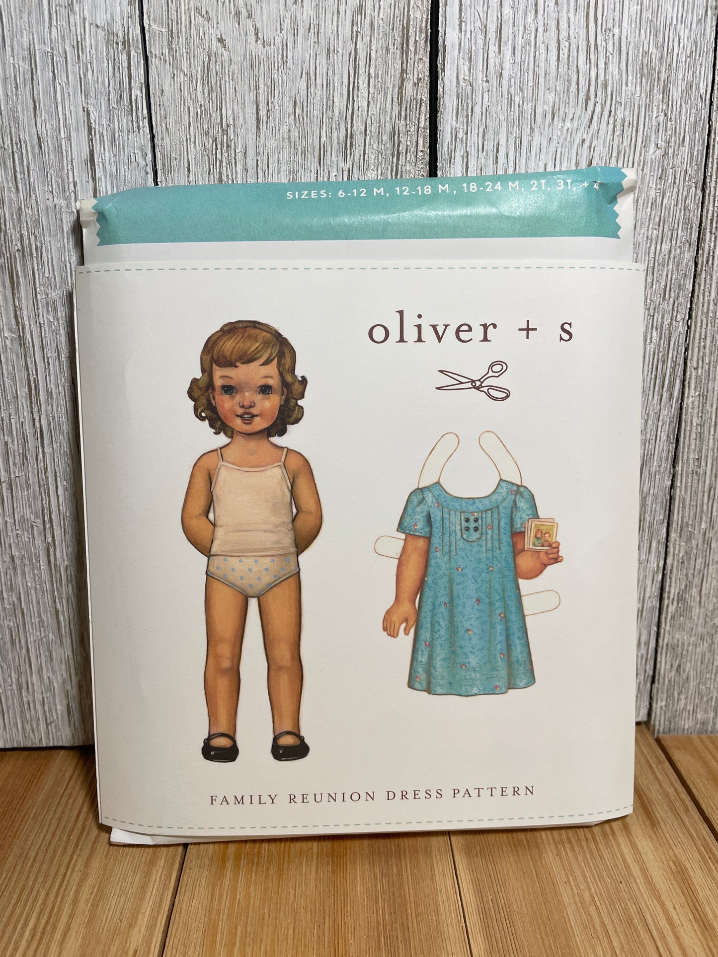 Oliver + S Girls Child Dress and Shorts Physical Pattern (U PIC Pattern) UNCUT FACTORY FOLDED Oliver and S