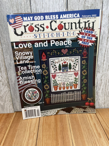 Cross Country Stitching Magazine Cross Stitch Pattern Choose Your Book