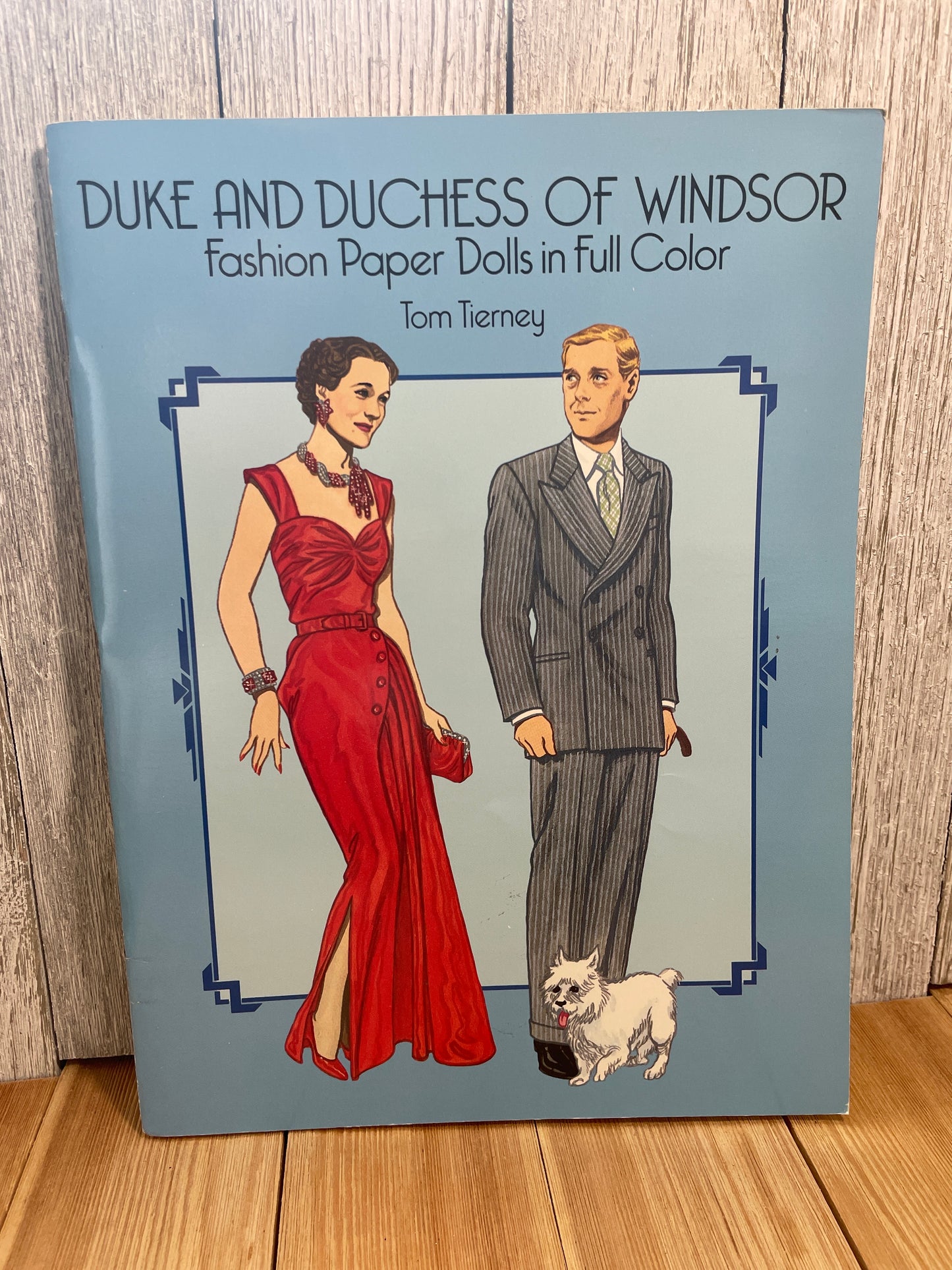 Uncut Paper Dolls in Full Color by Tom Tierney Book New