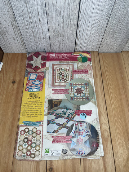 Today's Quilter Mag and Template Set Mindful Stitching Issue 125 Printed in the UK Unopened Book Pattern