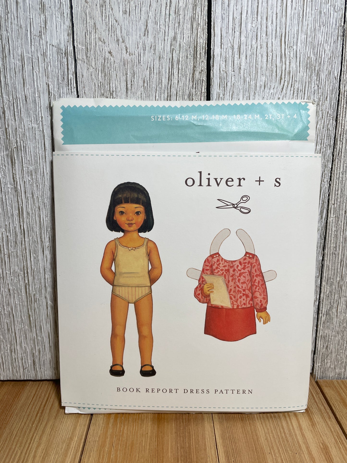 Oliver + S Girls Child Dress and Shorts Physical Pattern (U PIC Pattern) UNCUT FACTORY FOLDED Oliver and S