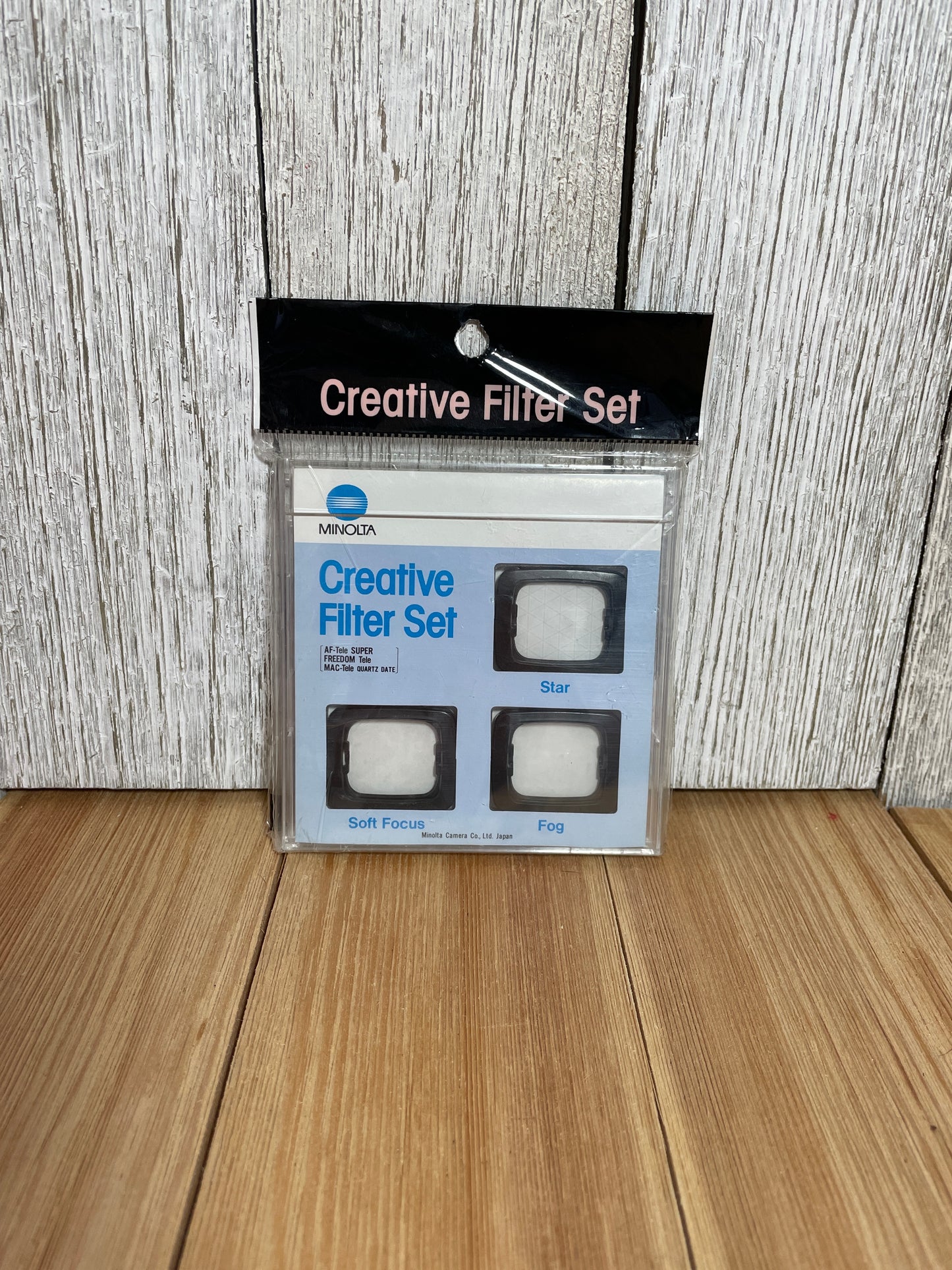 Minolta Creative Filter Set Star, Soft Focus, Fog Camera Filters