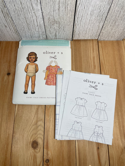 Oliver + S Girls Child Dress and Shorts Physical Pattern (U PIC Pattern) UNCUT FACTORY FOLDED Oliver and S