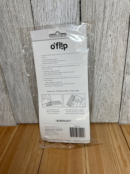 O' flip photo book ALBUM scrapbook