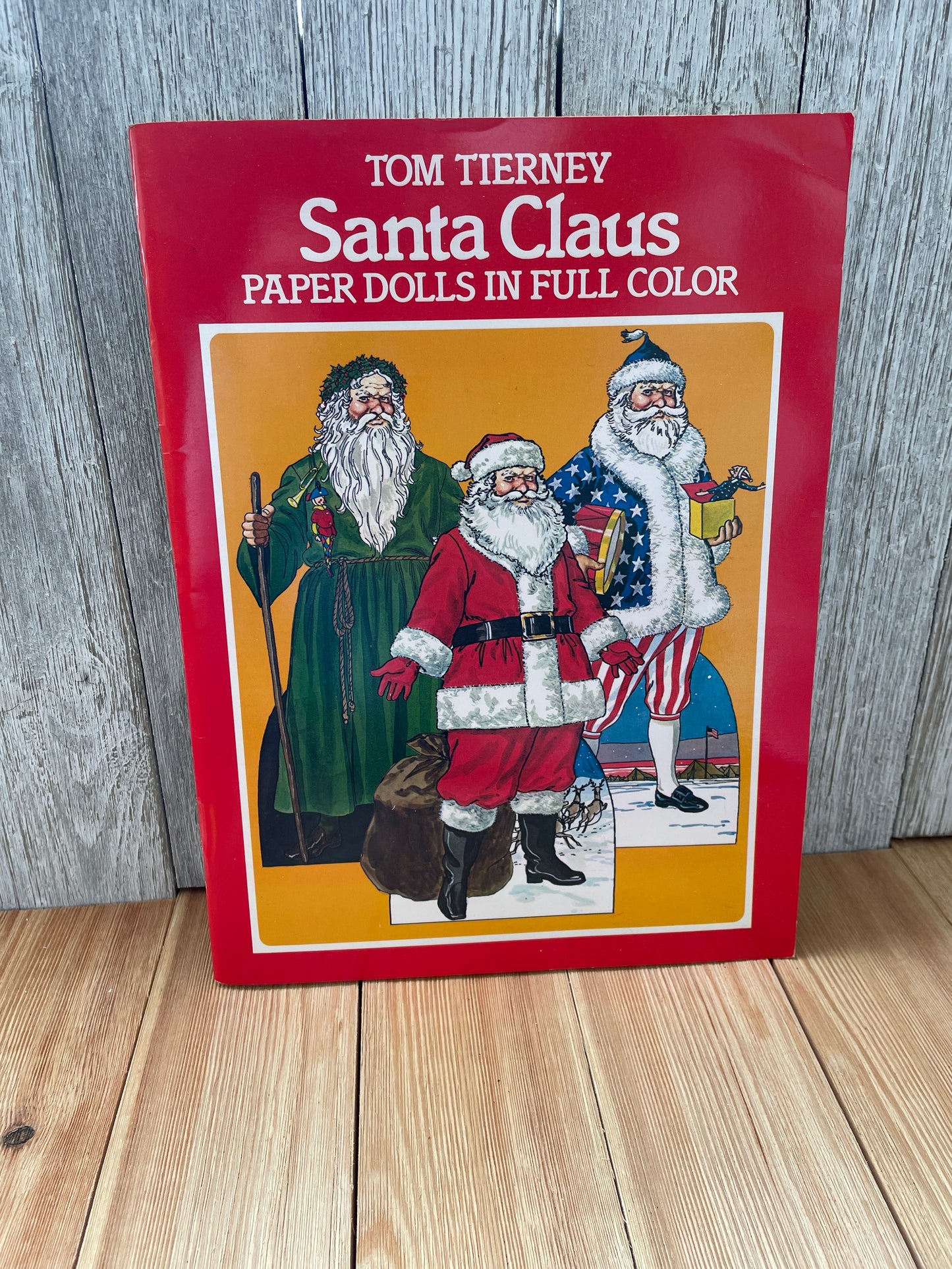 Uncut Paper Dolls in Full Color by Tom Tierney Book New