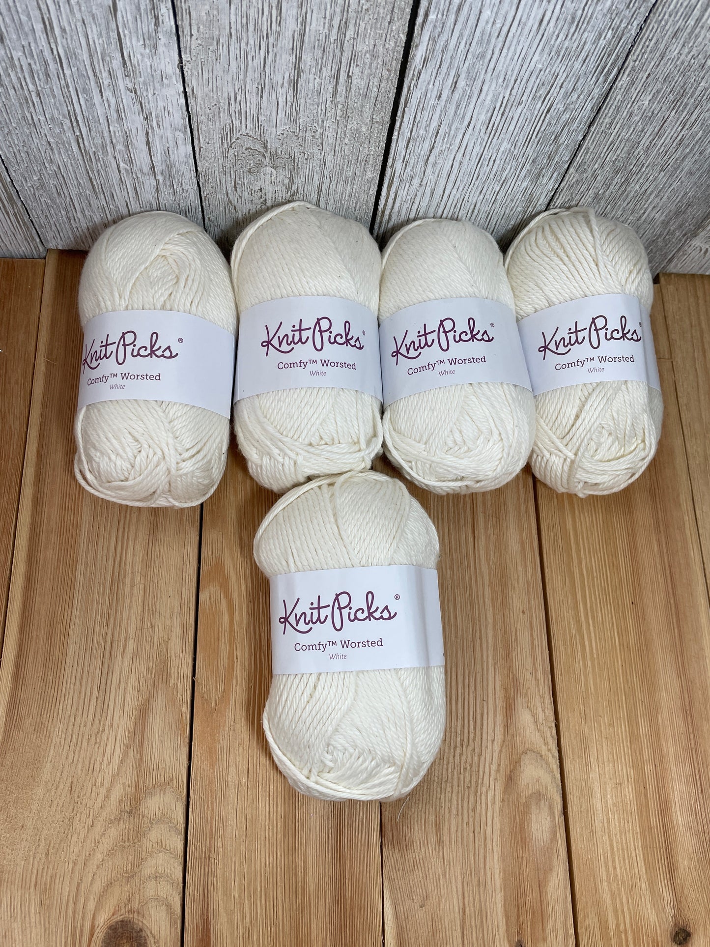 Knit Picks Comfy Worsted Cotton Yarn (U PIC Bundle)