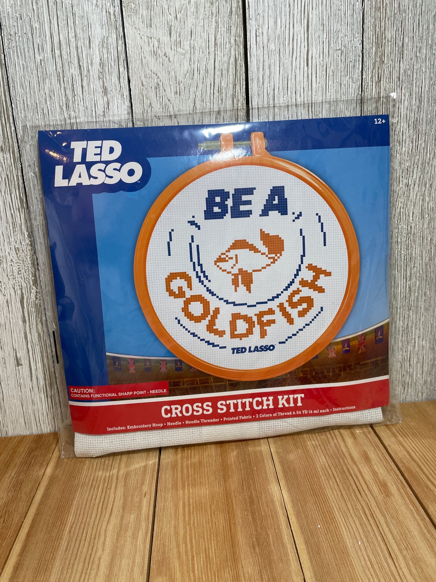 Ted Lasso Cross Stitch Kit Beginner Kit Be a Goldfish