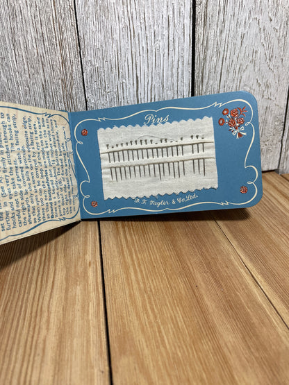 Vtg Newey's Sewing Aids Traveling Companion Made in England