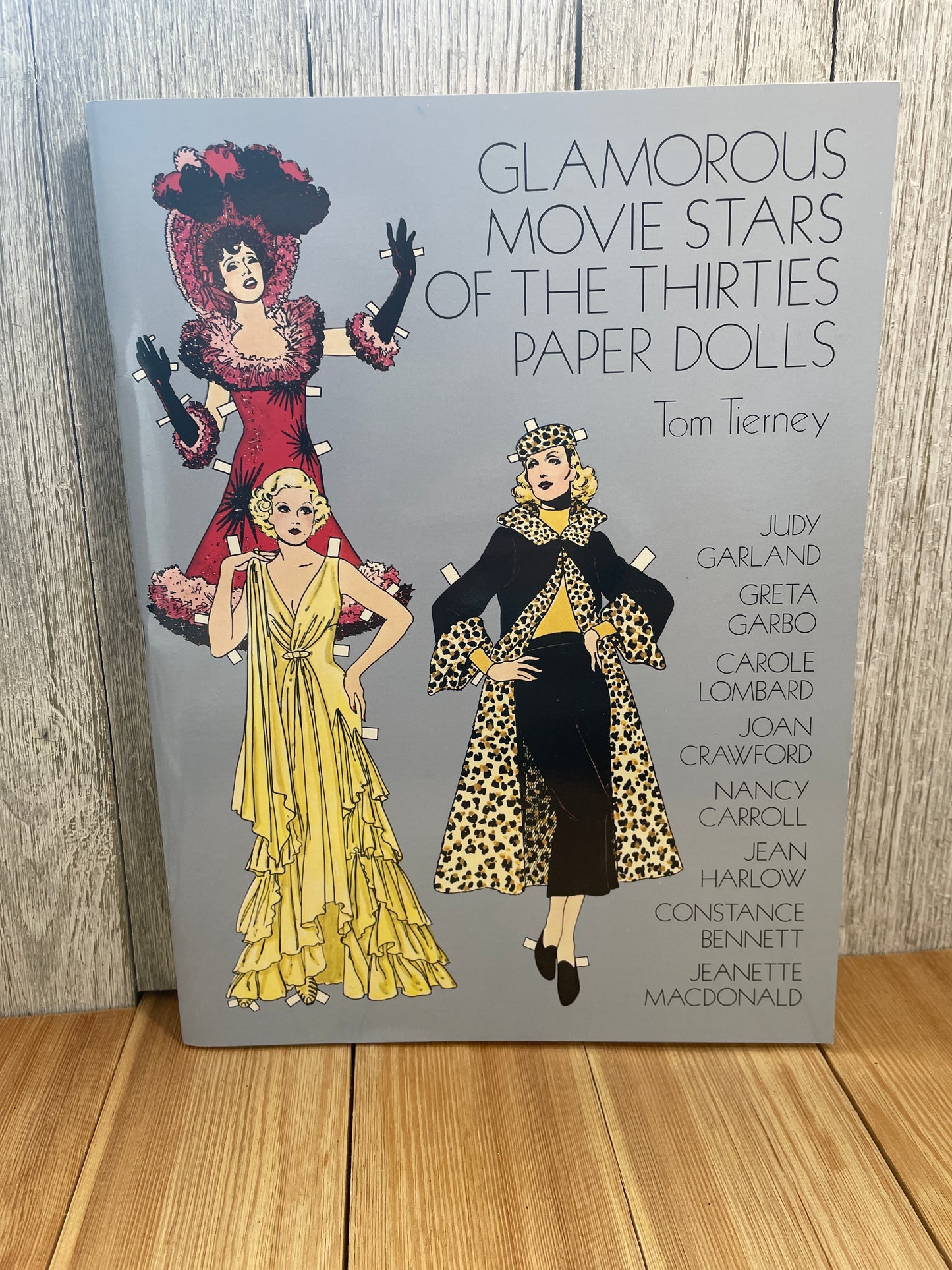 Uncut Paper Dolls in Full Color by Tom Tierney Book New