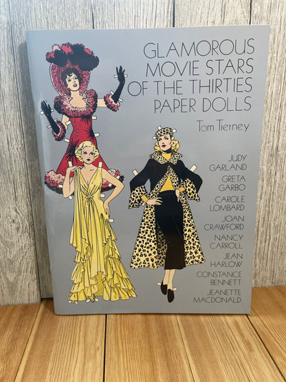 Uncut Paper Dolls in Full Color by Tom Tierney Book New